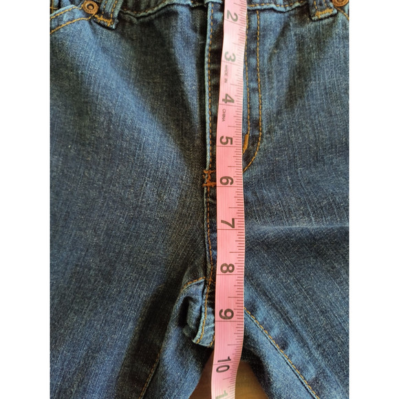 Ann Taylor Jeans Women's 6 Long Modern Fit Lindsay Waist Dark Wash 5 Pocket Zip - Picture 9 of 13